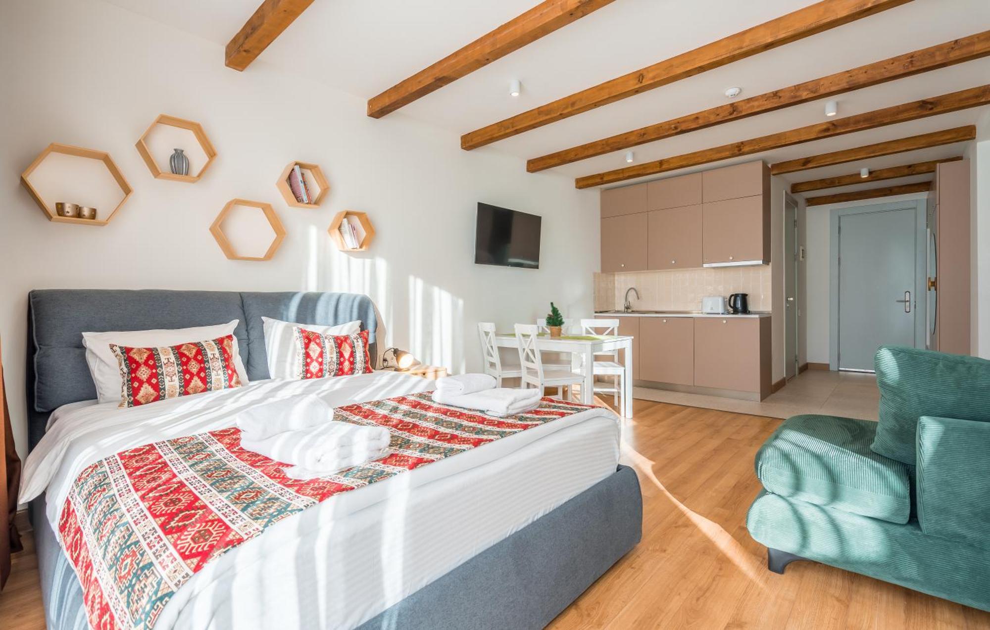 New Gudauri Apartments In Atrium Bagian luar foto